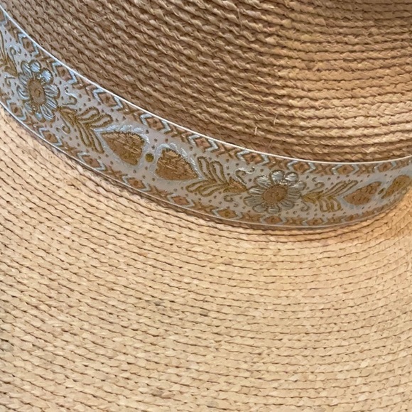 LOC Indio banded Straw Hat SM - Picture 6 of 7